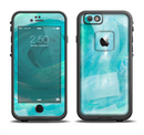 The Subtle Teal Watercolor Apple iPhone 6/6s LifeProof Fre Case Skin Set