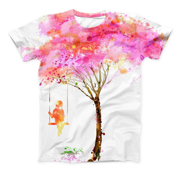 The Summer Swing ink-Fuzed Unisex All Over Full-Printed Fitted Tee Shirt