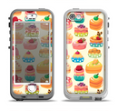 The Sweet Treat Pattern Apple iPhone 5-5s LifeProof Nuud Case Skin Set