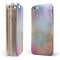 The Swirling Tie-Dye Scratched Surface iPhone 6/6s or 6/6s Plus 2-Piece Hybrid INK-Fuzed Case