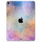 The Swirling Tie-Dye Scratched Surface - Full Body Skin Decal for the Apple iPad Pro 12.9", 11", 10.5", 9.7", Air or Mini (All Models Available)