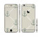 The Tan Vintage Solid Color Anchor Linked Sectioned Skin Series for the Apple iPhone 6/6s Plus