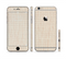The Tan Woven Fabric Pattern Sectioned Skin Series for the Apple iPhone 6/6s Plus