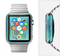 The Teal Disco Ball Full-Body Skin Set for the Apple Watch