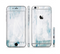 The Teal and White WaterColor Panel Sectioned Skin Series for the Apple iPhone 6/6s