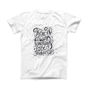 The There Is Always Something To Be GrateFul For ink-Fuzed Front Spot Graphic Unisex Soft-Fitted Tee Shirt