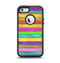 The Thin Neon Colored Wood Planks Apple iPhone 5-5s Otterbox Defender Case Skin Set