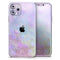 The Tie-Dye Cratered Moon Surface - Skin-Kit compatible with the Apple iPhone 12, 12 Pro Max, 12 Mini, 11 Pro or 11 Pro Max (All iPhones Available)