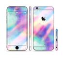 The Tie Dyed Bright Texture Sectioned Skin Series for the Apple iPhone 6/6s Plus