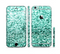 The Aqua Green Glimmer Sectioned Skin Series for the Apple iPhone 6/6s Plus