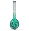 The Aqua Green & Silver Glimmer Fade Skin Set for the Beats by Dre Solo 2 Wireless Headphones