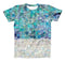 The Tiled Paint ink-Fuzed Unisex All Over Full-Printed Fitted Tee Shirt