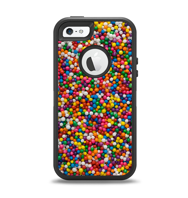 The Tiny Gumballs Apple iPhone 5-5s Otterbox Defender Case Skin Set