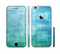 The Transparent Green & Blue 3D Squares Sectioned Skin Series for the Apple iPhone 6/6s Plus