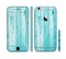 The Trendy Blue Abstract Wood Planks Sectioned Skin Series for the Apple iPhone 6/6s