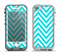 The Trendy Blue Sharp Chevron Pattern Apple iPhone 5-5s LifeProof Nuud Case Skin Set