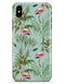 The Tropical Flamingo Scene  - iPhone X Clipit Case