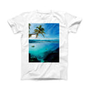 The Underwater Reef ink-Fuzed Front Spot Graphic Unisex Soft-Fitted Tee Shirt