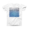 The Unfocused Blue Orbs of Light ink-Fuzed Front Spot Graphic Unisex Soft-Fitted Tee Shirt