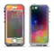 The Unfocused Color Rainbow Bubbles Apple iPhone 5-5s LifeProof Nuud Case Skin Set