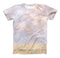 The Unfocused Glowing Lights with Gold ink-Fuzed Unisex All Over Full-Printed Fitted Tee Shirt