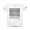 The Unfocused Grayscale Glimmering Orbs of Light ink-Fuzed Front Spot Graphic Unisex Soft-Fitted Tee Shirt