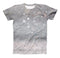 The Unfocused Grayscale Glimmering Orbs of Light ink-Fuzed Unisex All Over Full-Printed Fitted Tee Shirt