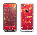 The Unfocused Red Showers Apple iPhone 5-5s LifeProof Fre Case Skin Set