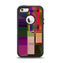 The Various Colorful Intersecting Shapes Apple iPhone 5-5s Otterbox Defender Case Skin Set