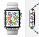 The Various Colorful Vector Glasses Full-Body Skin Set for the Apple Watch