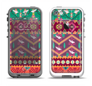 The Vector Aztec Birdy Pattern Apple iPhone 5-5s LifeProof Fre Case Skin Set