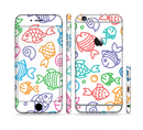 The Vector Color-FIsh Sectioned Skin Series for the Apple iPhone 6/6s