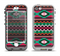 The Vector Green & Pink Aztec Pattern Apple iPhone 5-5s LifeProof Nuud Case Skin Set
