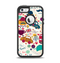 The Vector London Sketchbook Collage Apple iPhone 5-5s Otterbox Defender Case Skin Set