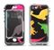The Vector Neon Dinosaur Apple iPhone 5-5s LifeProof Nuud Case Skin Set