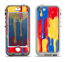 The Vector Paint Drips Apple iPhone 5-5s LifeProof Nuud Case Skin Set