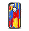 The Vector Paint Drips Apple iPhone 5-5s Otterbox Defender Case Skin Set