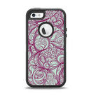 The Vector Purple Thin Laced Apple iPhone 5-5s Otterbox Defender Case Skin Set