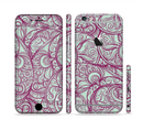 The Vector Purple Thin Laced Sectioned Skin Series for the Apple iPhone 6/6s
