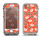 The Vector Red & Black Coffee Love Pattern Apple iPhone 5-5s LifeProof Nuud Case Skin Set