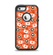 The Vector Red & Black Coffee Love Pattern Apple iPhone 5-5s Otterbox Defender Case Skin Set