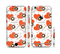 The Vector Red Hearts with Coffee Mugs Sectioned Skin Series for the Apple iPhone 6/6s Plus