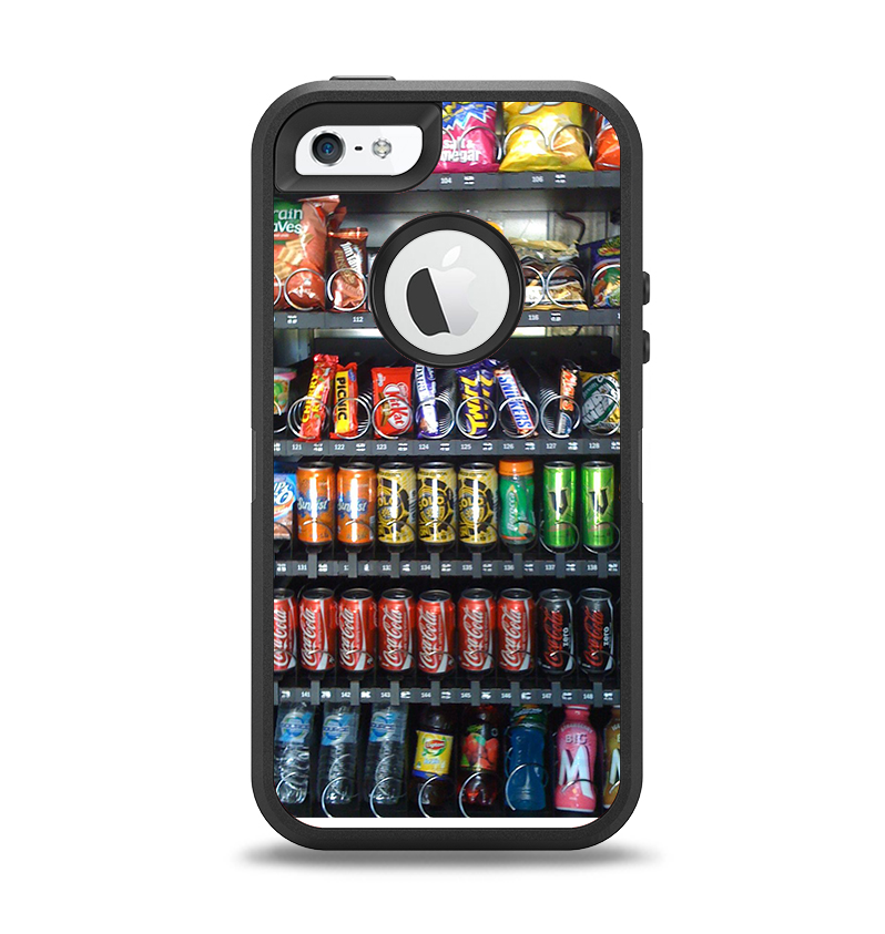 The Vending Machine Apple iPhone 5-5s Otterbox Defender Case Skin Set