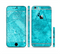 The Vibrant Blue Cement Texture Sectioned Skin Series for the Apple iPhone 6/6s Plus