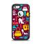 The Vibrant Burgundy Vector Shopping Apple iPhone 5-5s Otterbox Defender Case Skin Set
