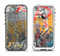 The Vibrant Colored Graffiti Mixture Apple iPhone 5-5s LifeProof Fre Case Skin Set