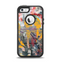 The Vibrant Colored Graffiti Mixture Apple iPhone 5-5s Otterbox Defender Case Skin Set