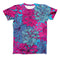 The Vibrant Colorful Floral Sprouts ink-Fuzed Unisex All Over Full-Printed Fitted Tee Shirt
