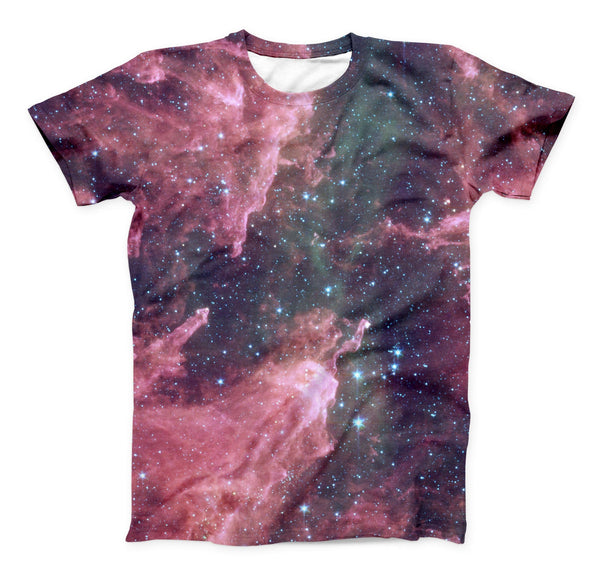 The Vibrant Deep Space ink-Fuzed Unisex All Over Full-Printed Fitted Tee Shirt