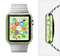 The Vibrant Green Paw Prints Full-Body Skin Set for the Apple Watch